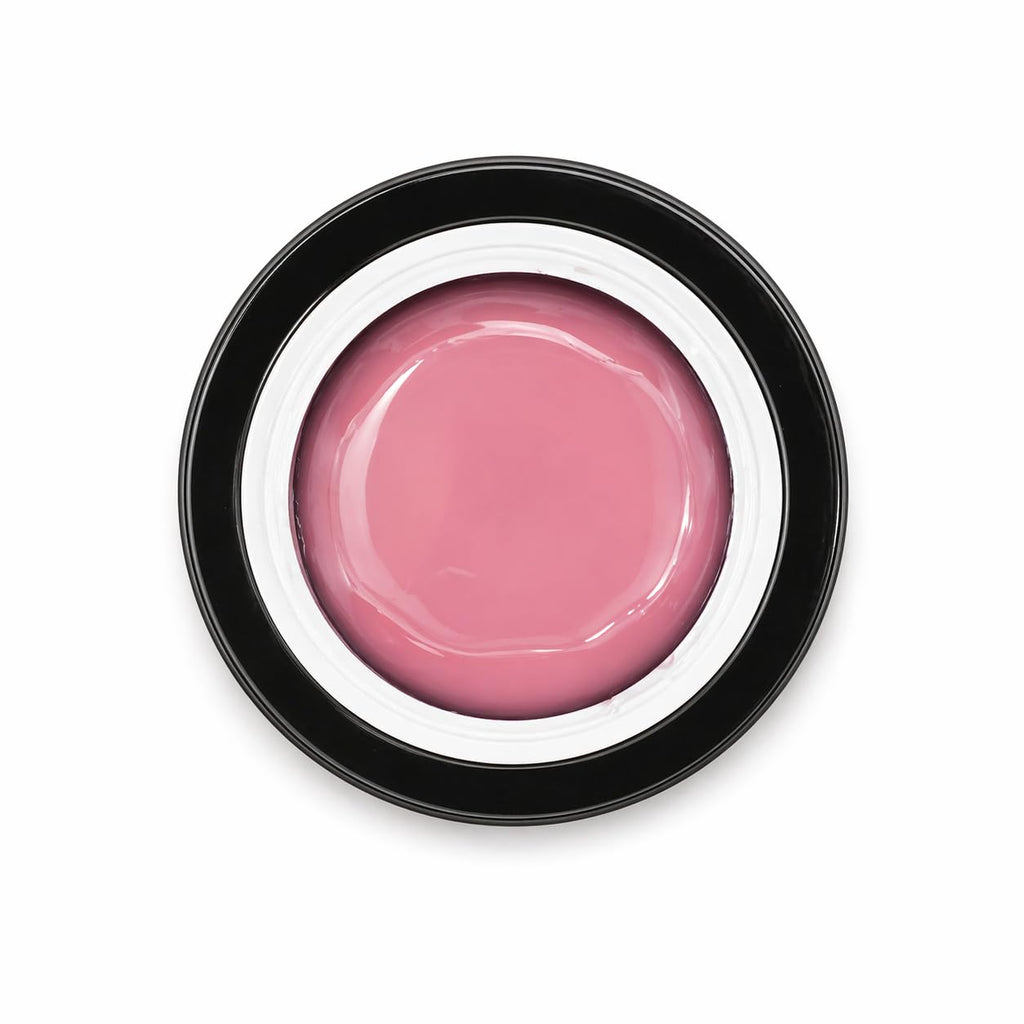 PINK MASK Jelly Builder Gel in a Pot 1 oz Nail Extension/Strengthener in a Pot, Builder UV/LED Gel for Nails (Jelly Cover Pink)