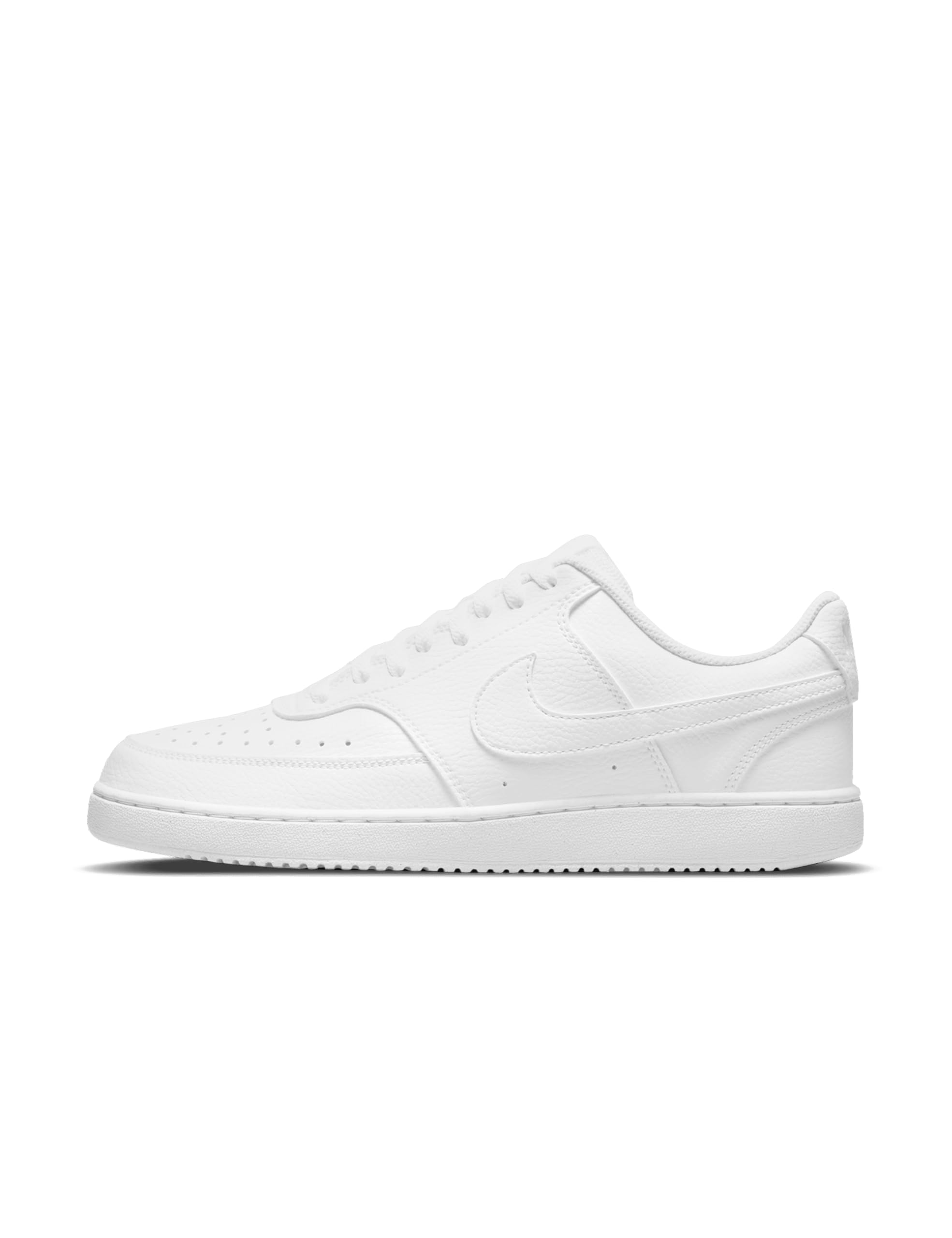 Nike Men's Court Vision Low Next Nature Shoes, White/White-White, 9.5