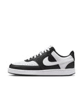 Nike Women's Court Vision Low Next Nature Shoes, Black/White, 7.5