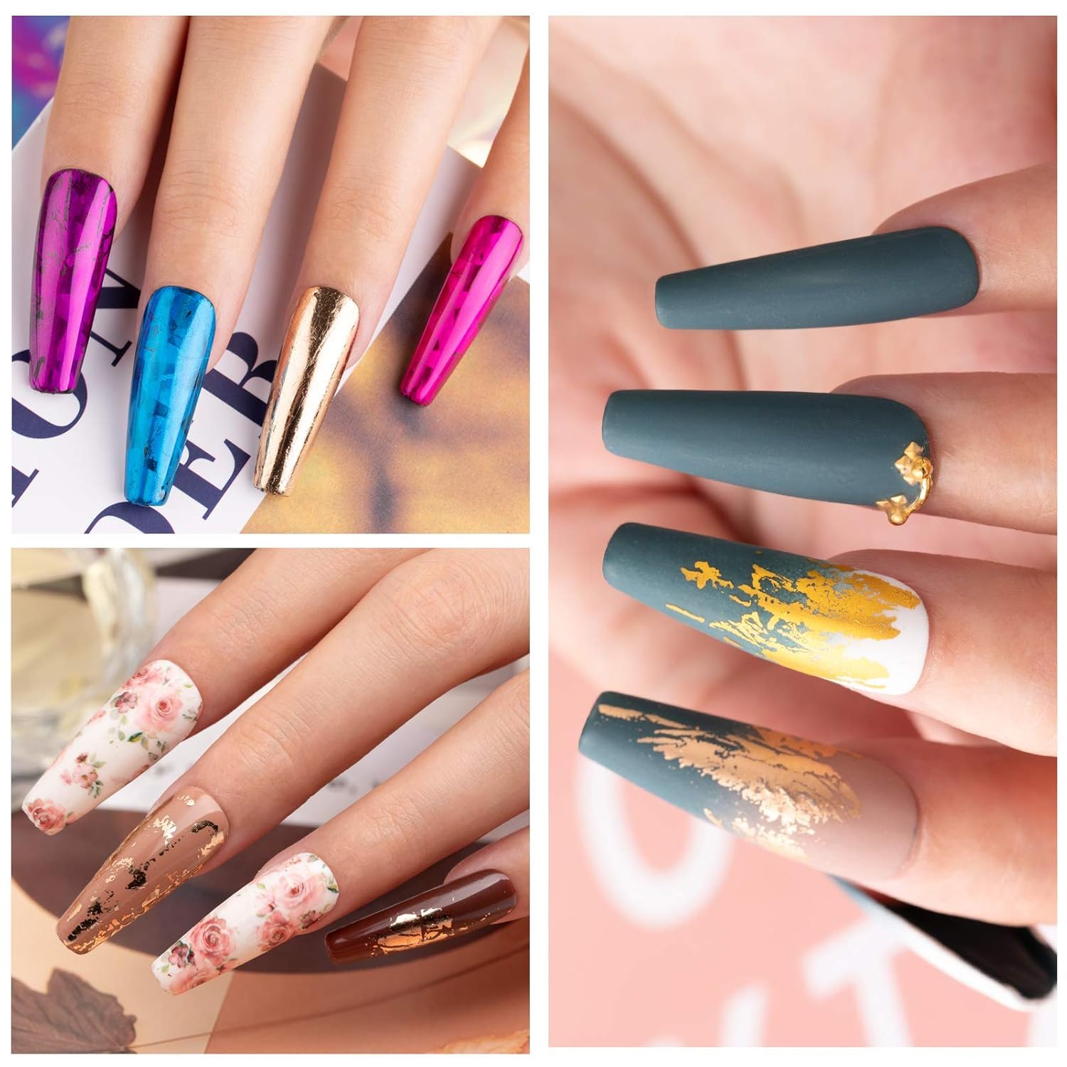 Beetles 15ml Nail Foil Glue, Foil Transfer Gel for Nails Stickers Transfer Nail Art Gel Nail Polish Soak Off LED Lamp Required Manicure DIY at Home Nail Gifts for Women