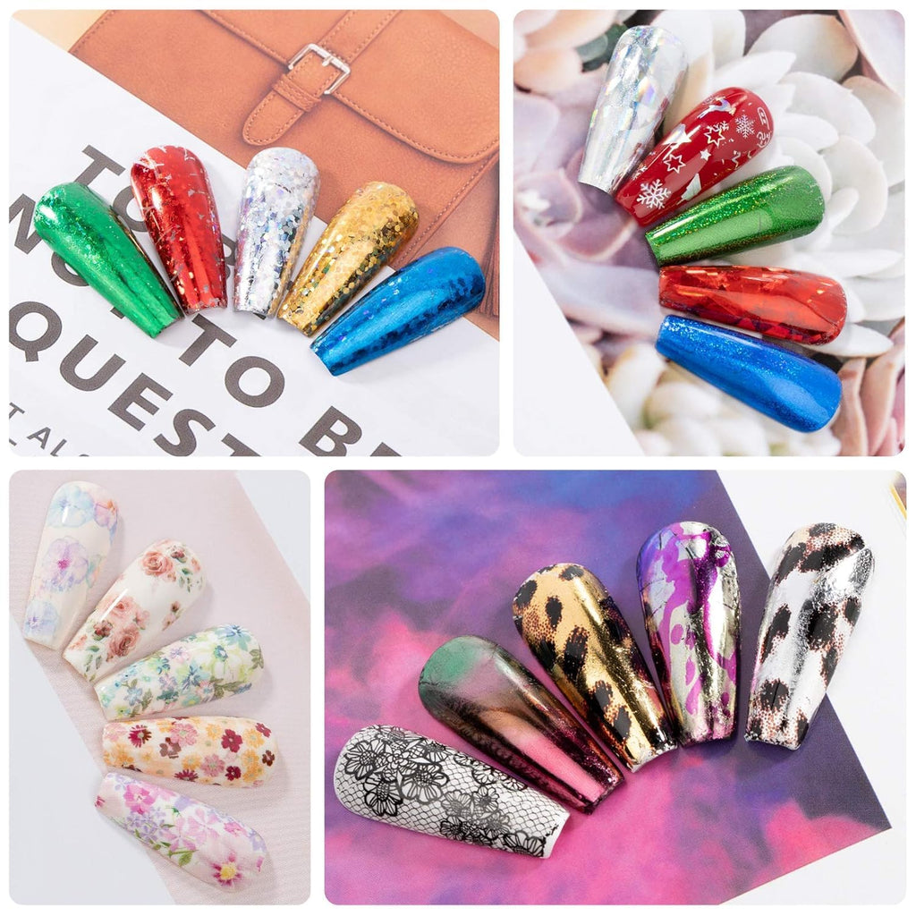 Beetles 15ml Nail Foil Glue, Foil Transfer Gel for Nails Stickers Transfer Nail Art Gel Nail Polish Soak Off LED Lamp Required Manicure DIY at Home Nail Gifts for Women