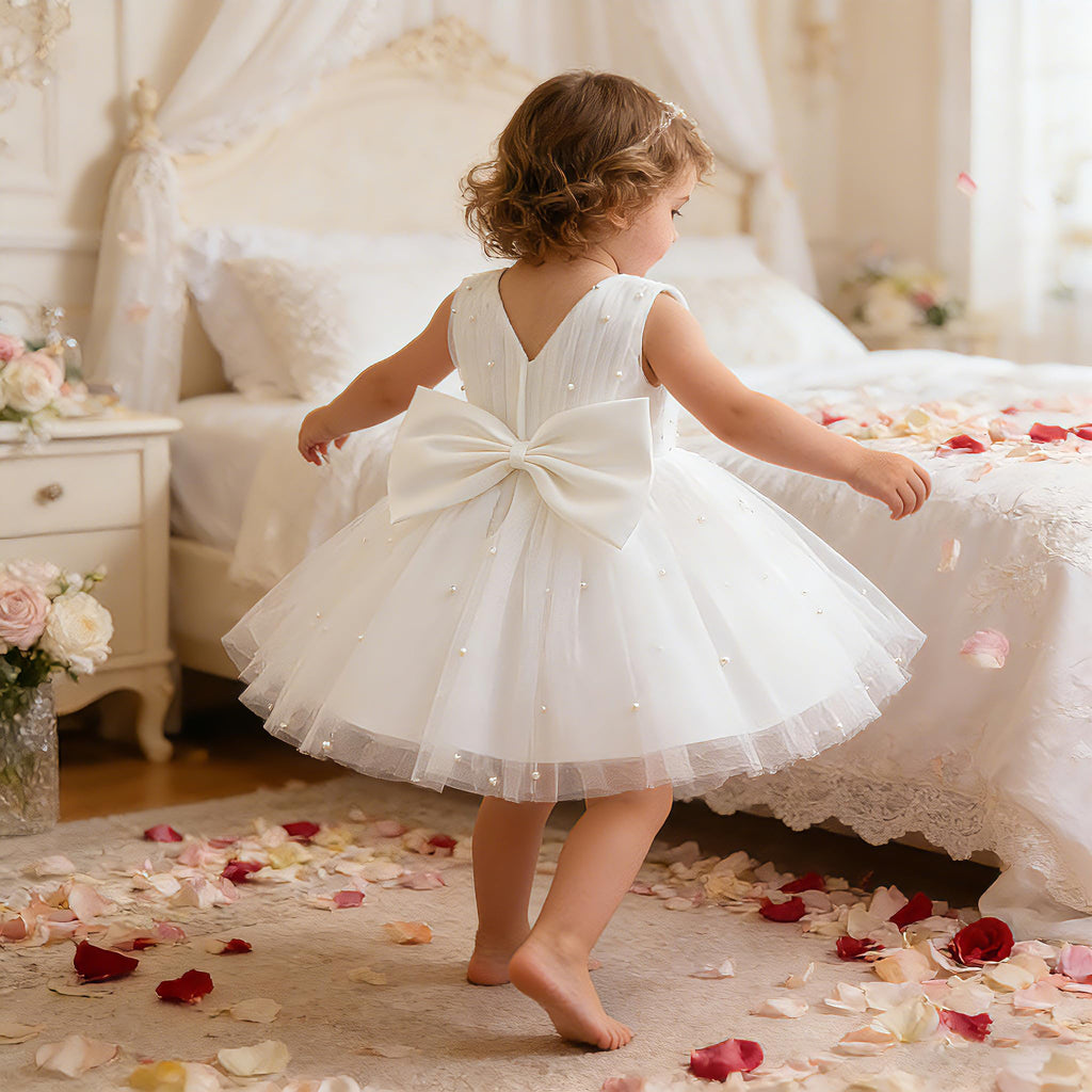 GetWish Toddler Baby Girls Princess Birthday Dress Flower Girl Pageant Party Tutu Wedding Formal Dresses Tulle Gown