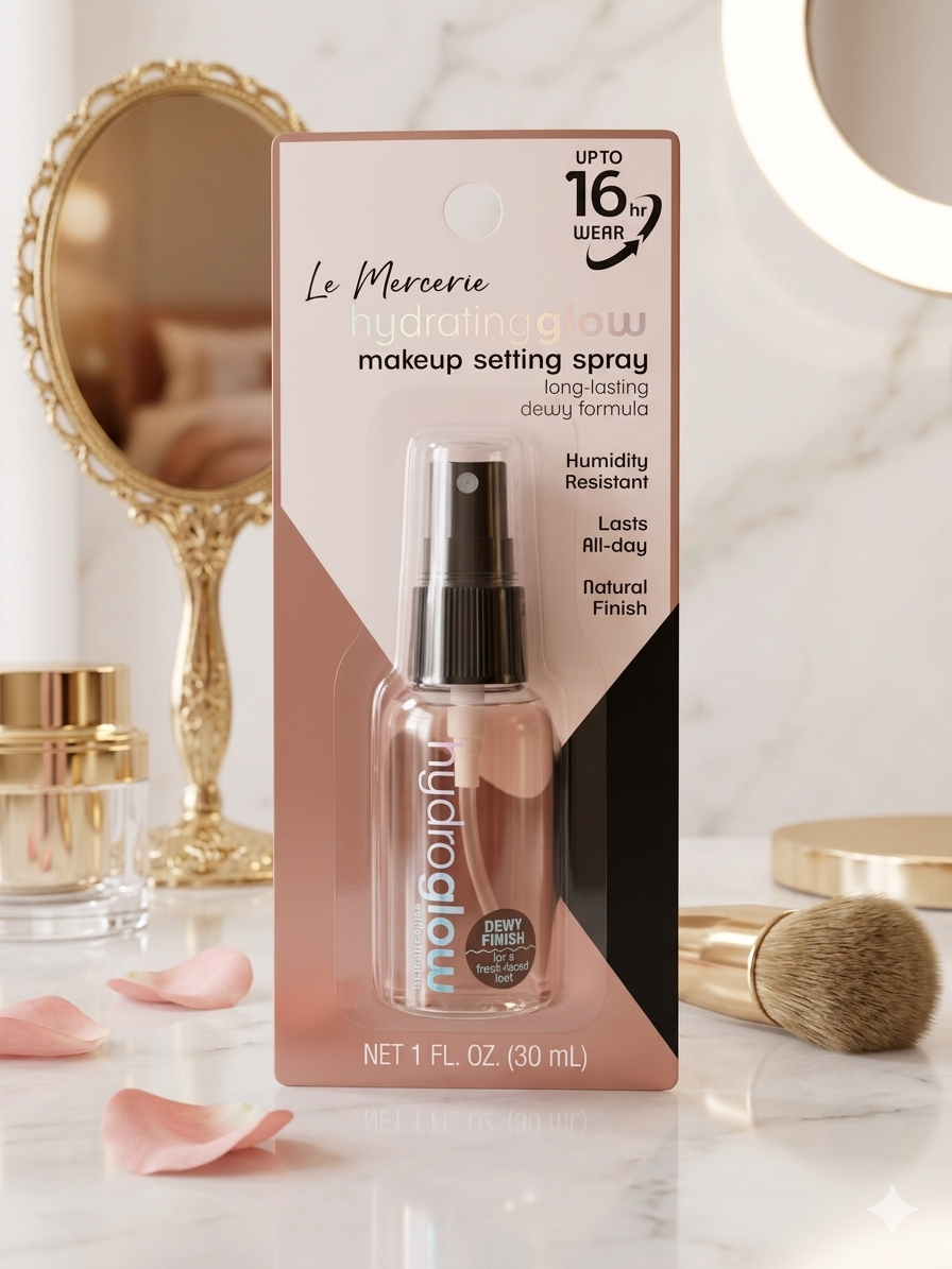 Spray Glow Facial para un Maquillaje Perfecto Todo el Día