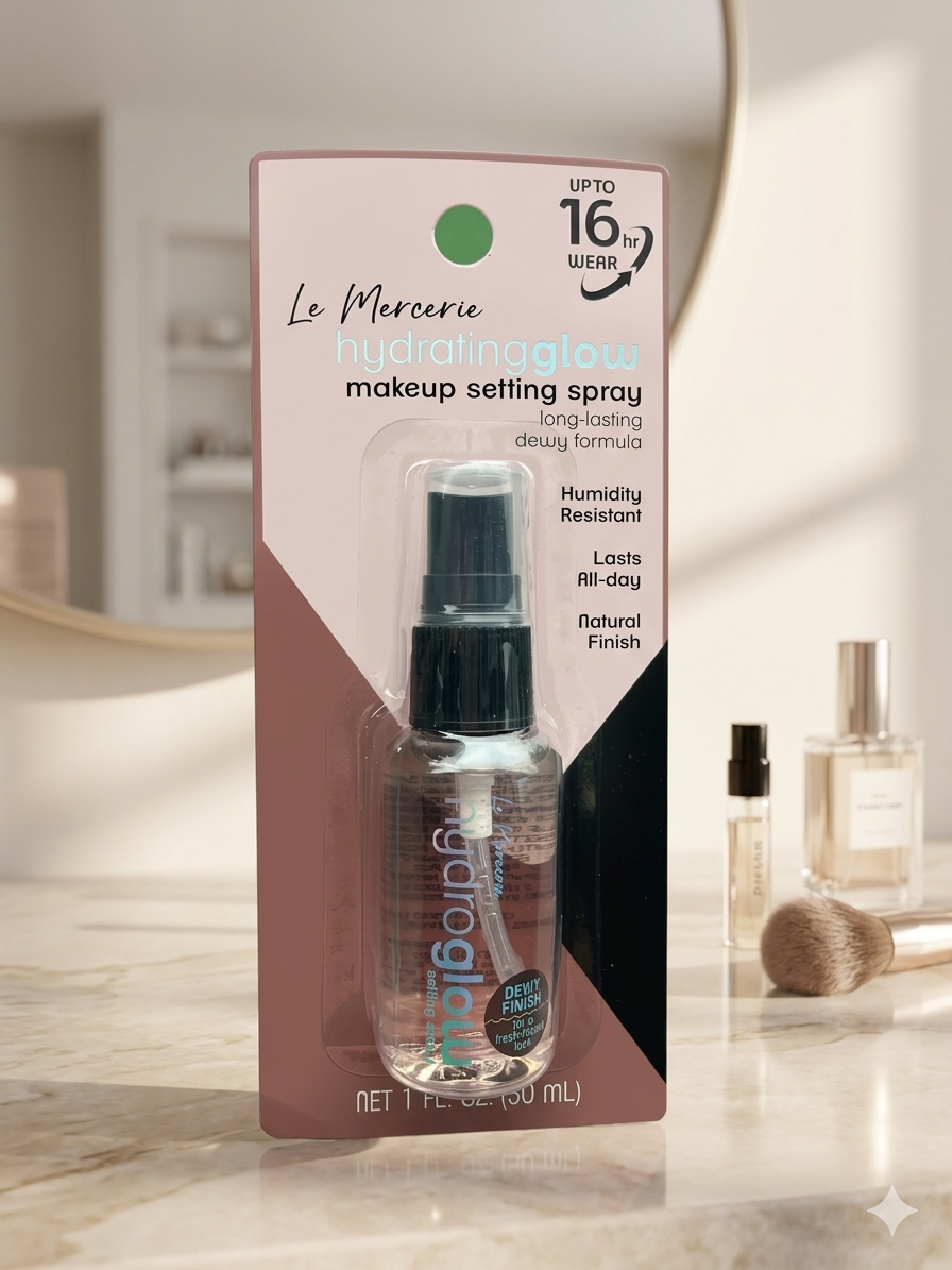 Spray Glow Facial para un Maquillaje Perfecto Todo el Día