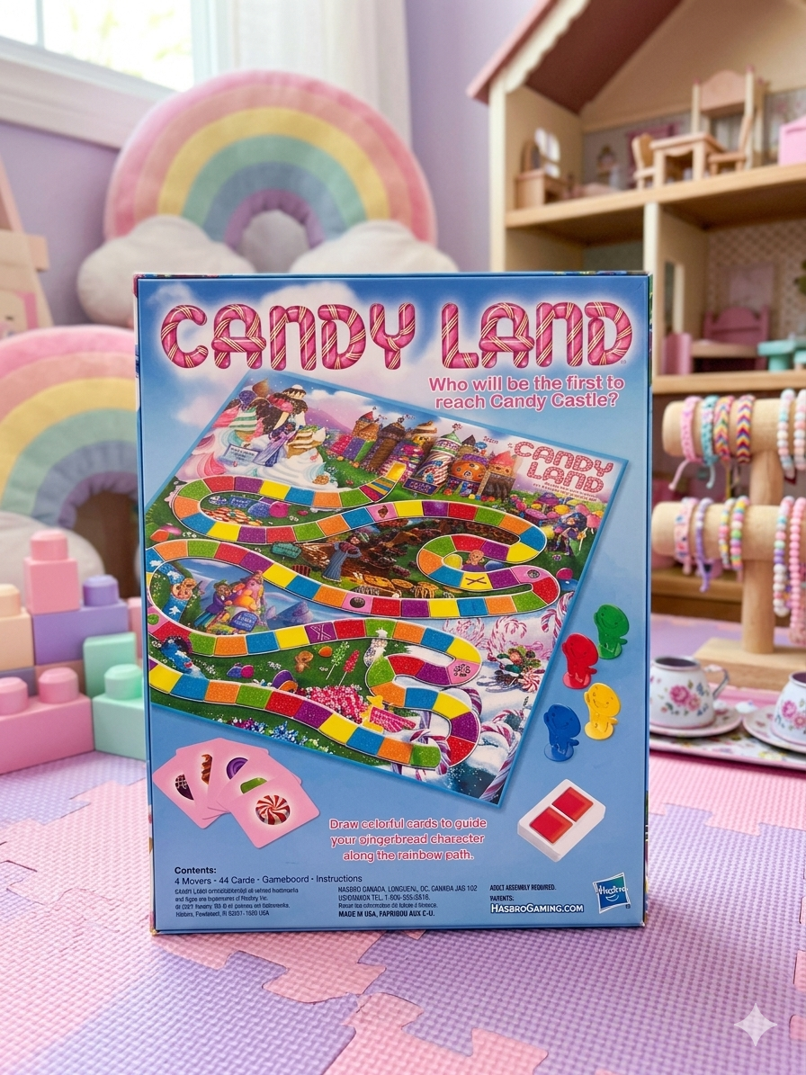 Juego de Mesa Candy Land Hasbro Gaming Original Infantil