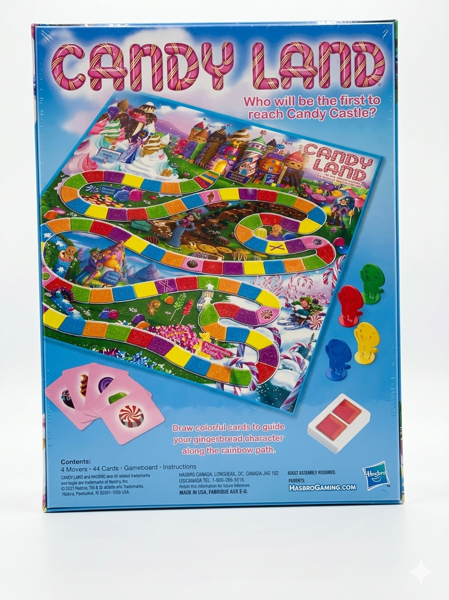 Juego de Mesa Candy Land Hasbro Gaming Original Infantil